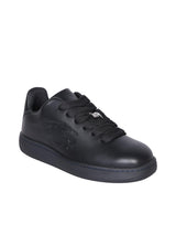 Burberry Leather Black Sneakers - Men - Piano Luigi