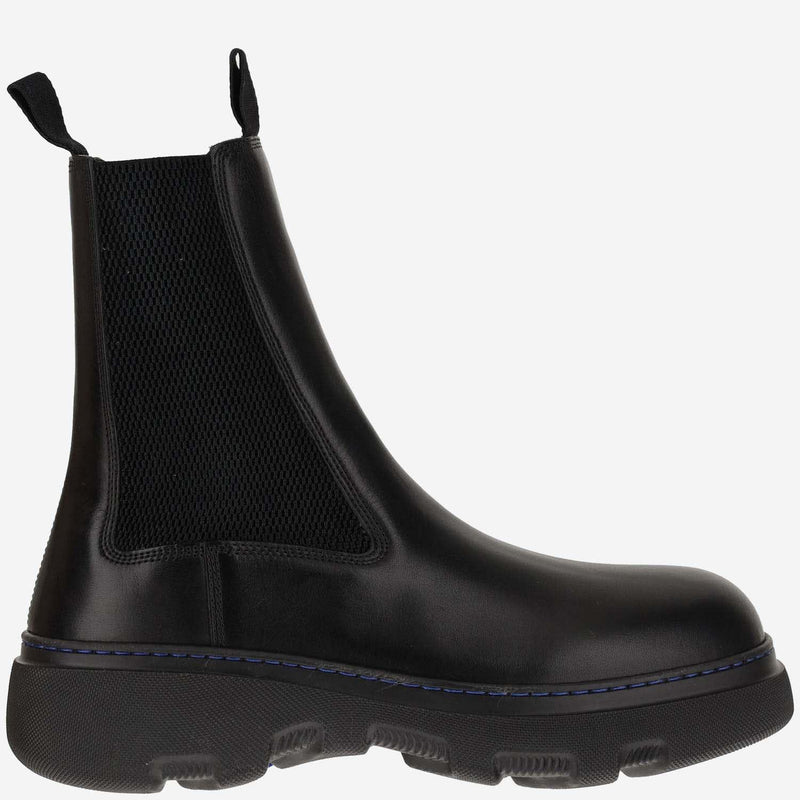 Burberry chelsea hot sale boots mens