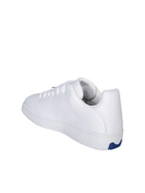 Burberry Leather White Sneakers - Men - Piano Luigi