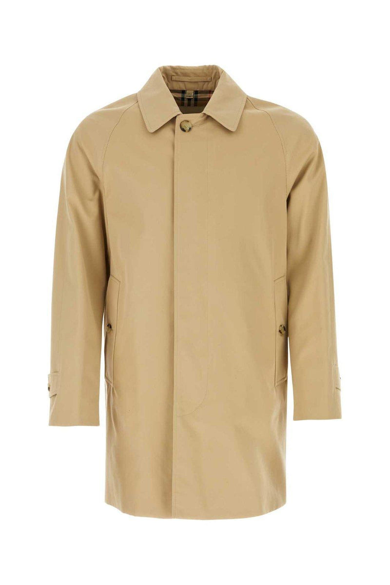 Burberry Long Sleeved Trench Coat - Men - Piano Luigi