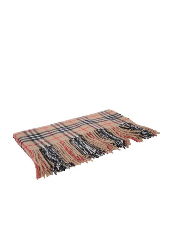 Burberry Maxi Wsh Check Beige Scarf - Women - Piano Luigi