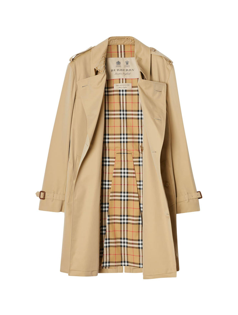 Burberry Mw Kensington Mid M Rainwear - Men - Piano Luigi