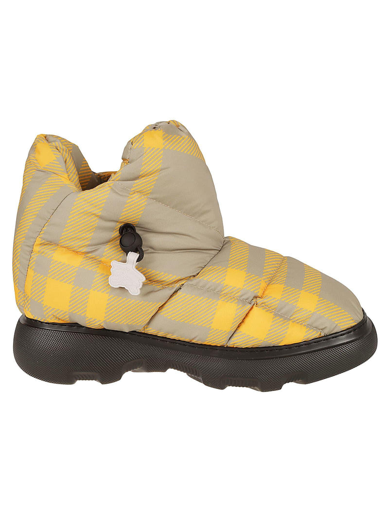 Burberry Pillow Check Boots - Men - Piano Luigi