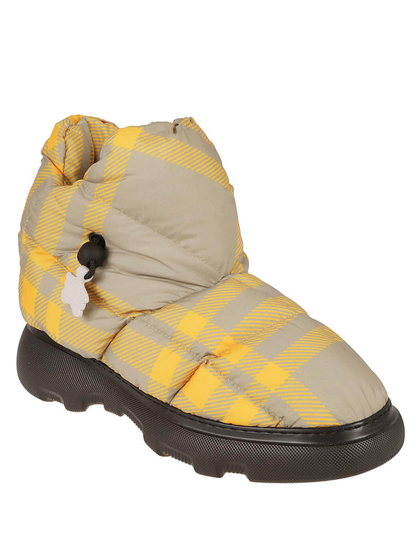 Burberry Pillow Check Boots - Men - Piano Luigi