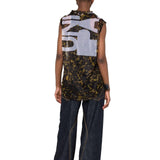 Burberry Printed Sheer Top - Women - Piano Luigi