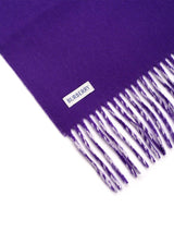 Burberry Purple Cashmere Scarf - Women - Piano Luigi