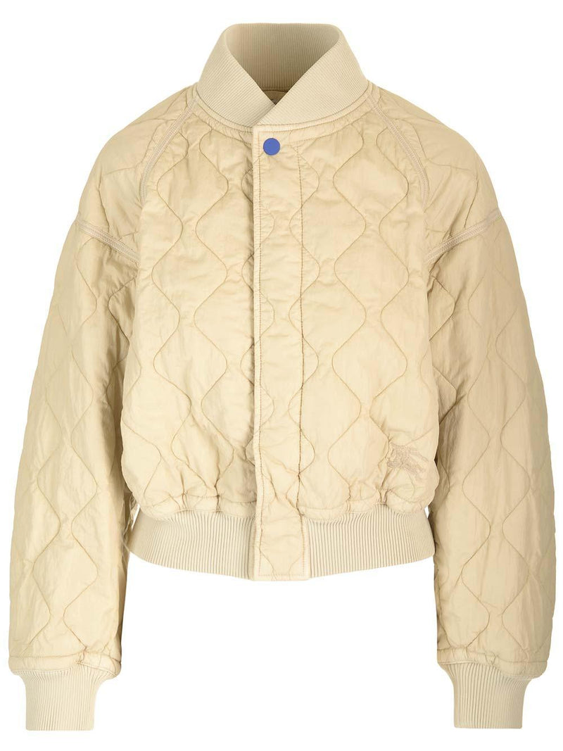 Burberry Quilted Bomber Jacket - Women - Piano Luigi