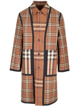 Burberry Reversible Trench Coat With Check Motif - Men - Piano Luigi