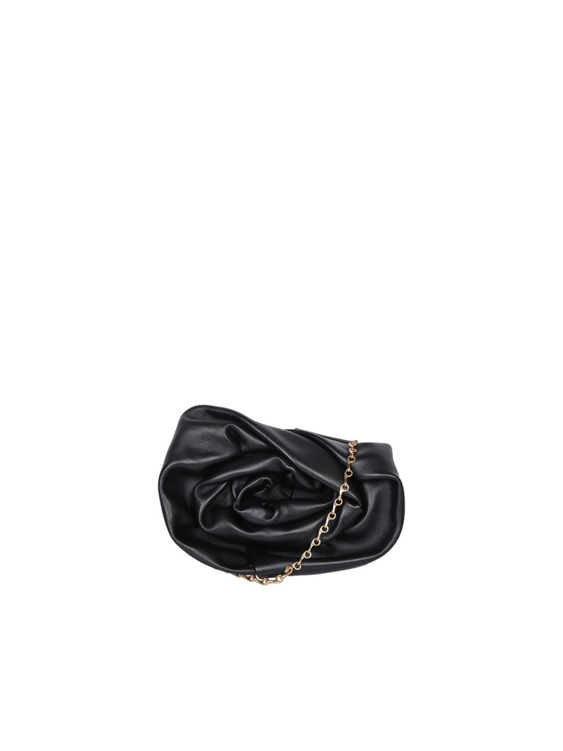 Burberry Rose Black Clutch Bag - Women - Piano Luigi