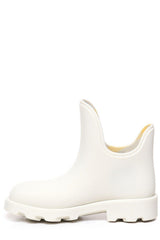 Burberry Round-toe Slip-on Boots - Women - Piano Luigi