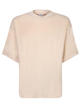 Burberry Short Sleeves Beige T-shirt - Men - Piano Luigi