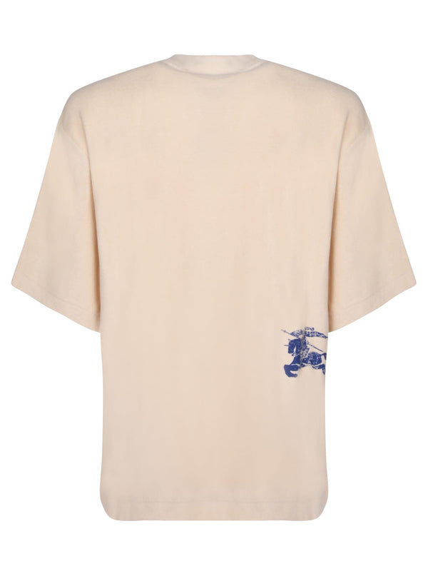 Burberry Short Sleeves Beige T-shirt - Men - Piano Luigi