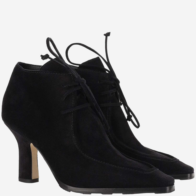 Burberry Storm Suede Ankle Boots - Women - Piano Luigi