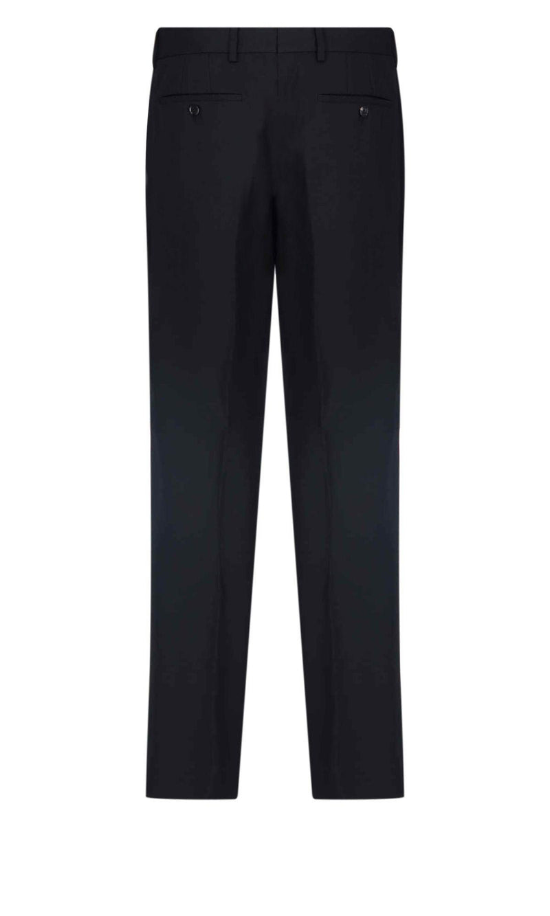 Burberry Tailored Wool Grain De Poudre Pants - Men - Piano Luigi