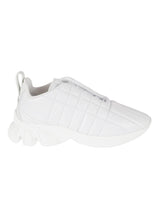 Burberry Tnr Axburton Quilted Sneakers - Women - Piano Luigi