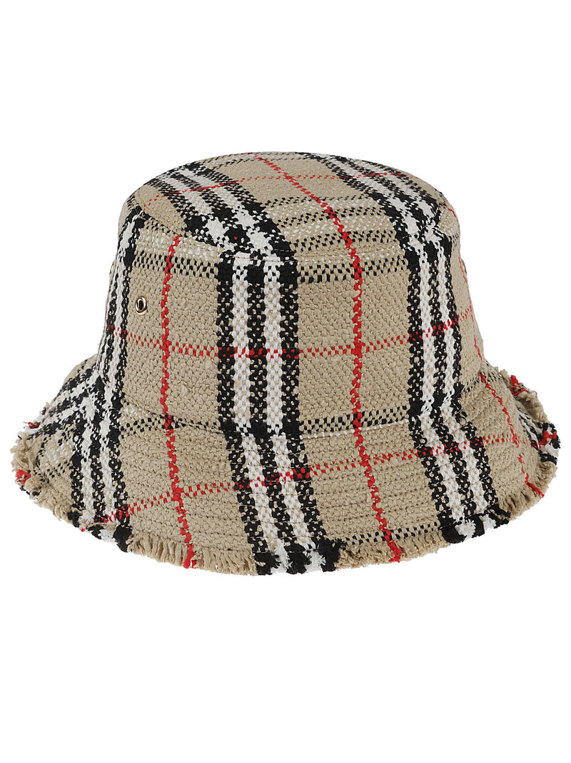 Burberry Tweed Bucket Hat - Men - Piano Luigi