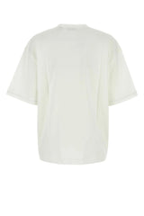 Burberry White Cotton Oversize T-shirt - Women - Piano Luigi