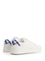 Burberry White Leather Sneaker - Men - Piano Luigi