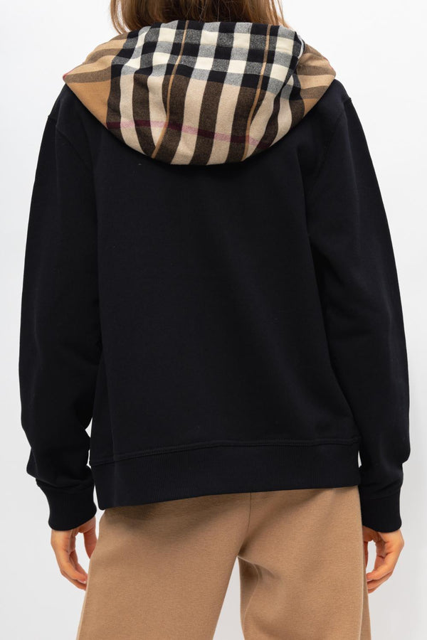 Burberry willowchk Hoodie - Women - Piano Luigi