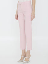 Burberry Wool Tailored Trousers - Women - Piano Luigi