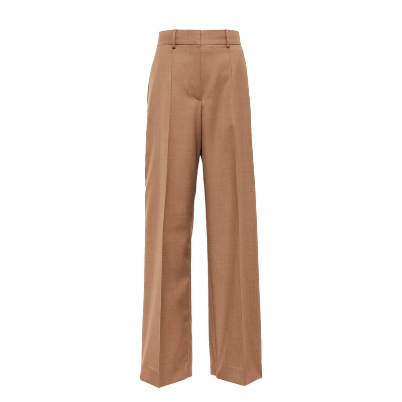 Burberry Wool Wide Jane Pants - Women - Piano Luigi