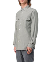 Buttoned Long-sleeved Shirt Brunello Cucinelli - Men - Piano Luigi