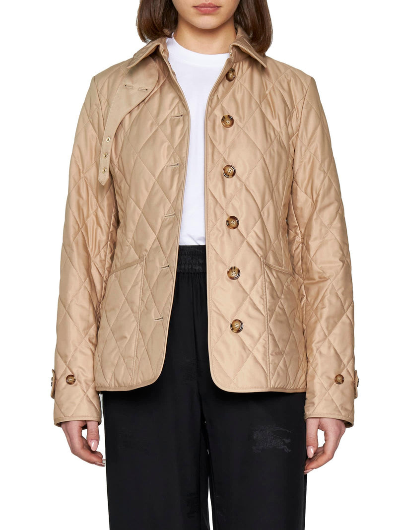 Burberry Diamond Quilted Jacket - Women - Piano Luigi