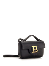 Balmain B-buzz Leather Mini Bag - Women - Piano Luigi