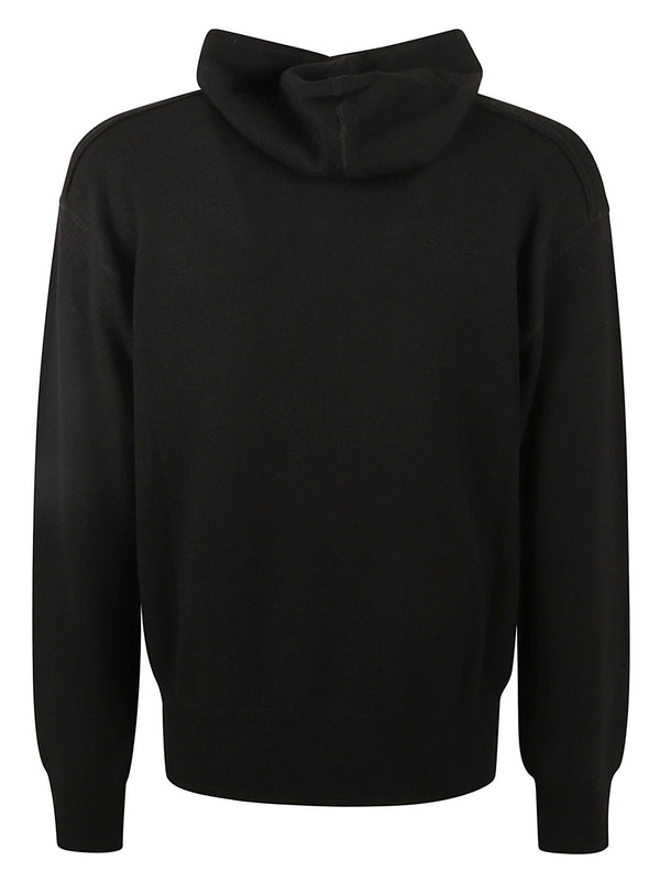 Burberry Rib Trim Hooded Sweater - Men - Piano Luigi