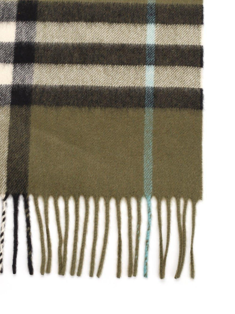 Burberry Giant Check Cashmere Scarf - Women - Piano Luigi