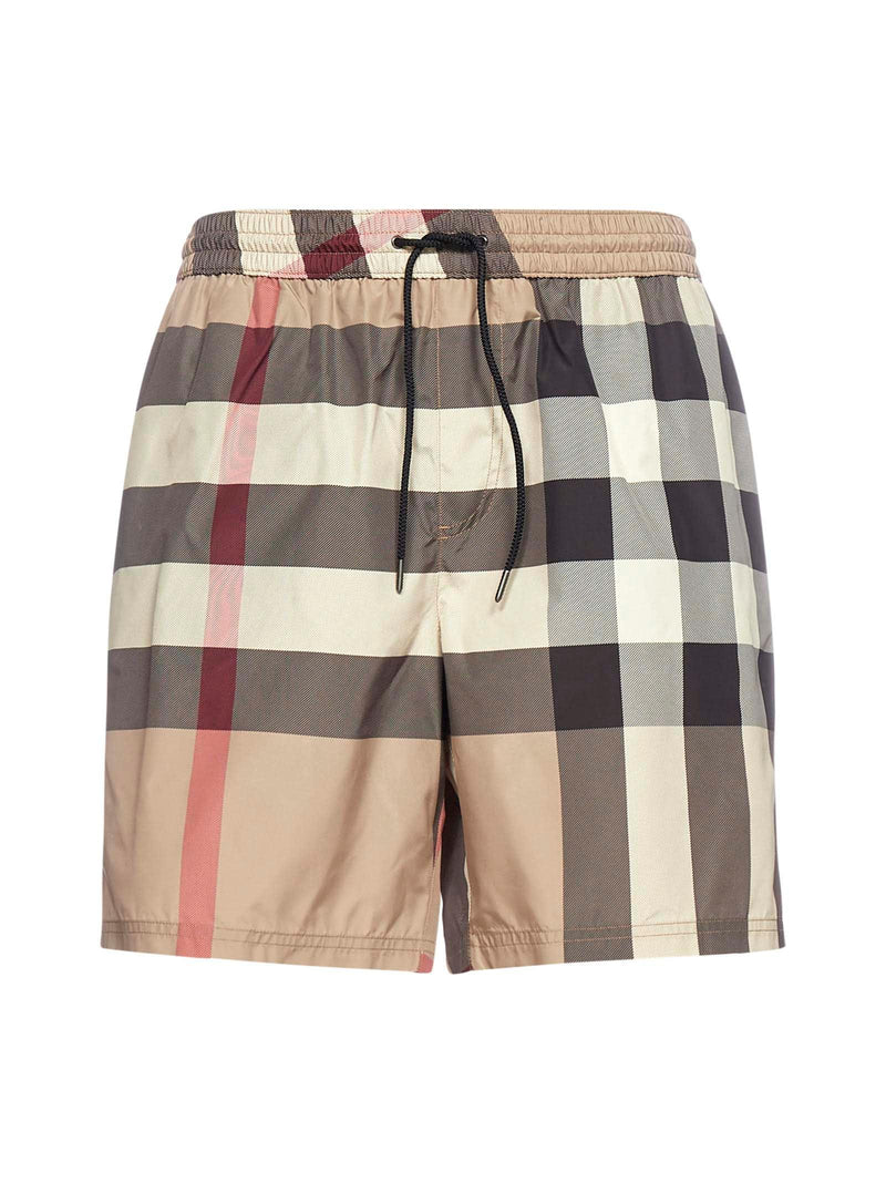 Burberry Boxer Swimsuit With Vintage Check Pattern - Men - Piano Luigi