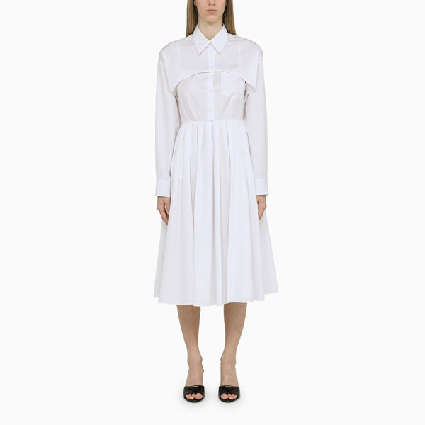 Prada Convertible White Dress - Women - Piano Luigi