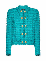 Balmain Tweed Jacket - Women - Piano Luigi