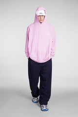 Balenciaga Sweatshirt In Rose-pink Cotton - Men - Piano Luigi