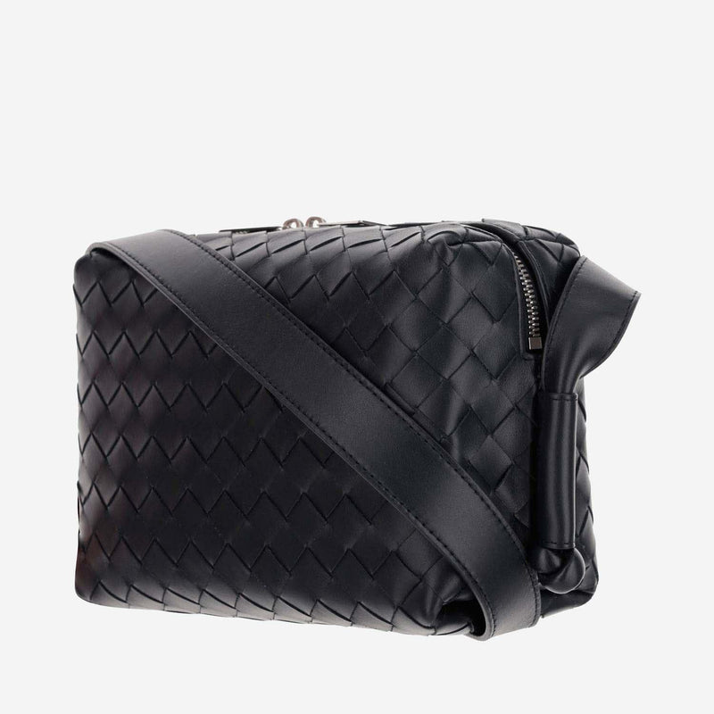 Bottega Veneta Loop Intrecciato Leather Bag - Men - Piano Luigi