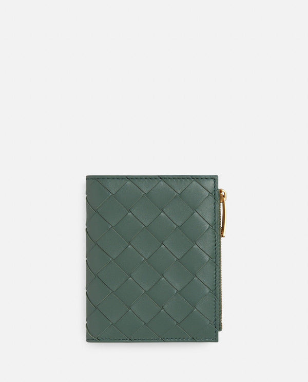 Bottega Veneta Leather Card-holder - Women - Piano Luigi