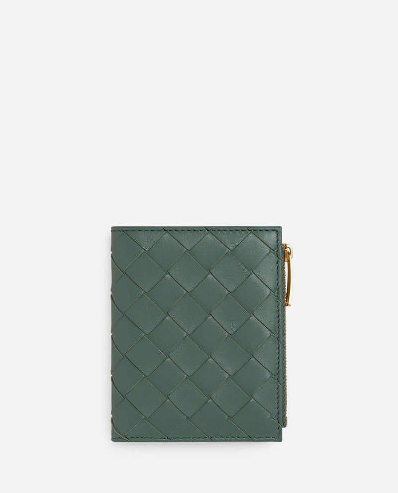 Bottega Veneta Leather Card-holder - Women - Piano Luigi