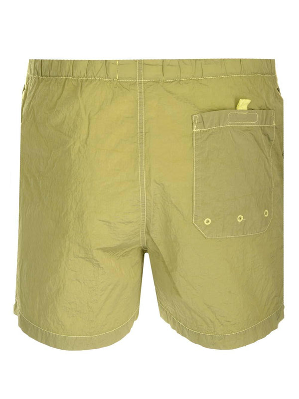 Stone Island Acid Green Swimsuit - Men - Piano Luigi