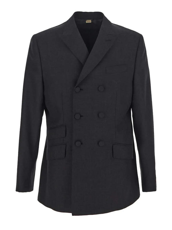 Gucci Double-breasted Wool Twill Jacket - Men - Piano Luigi