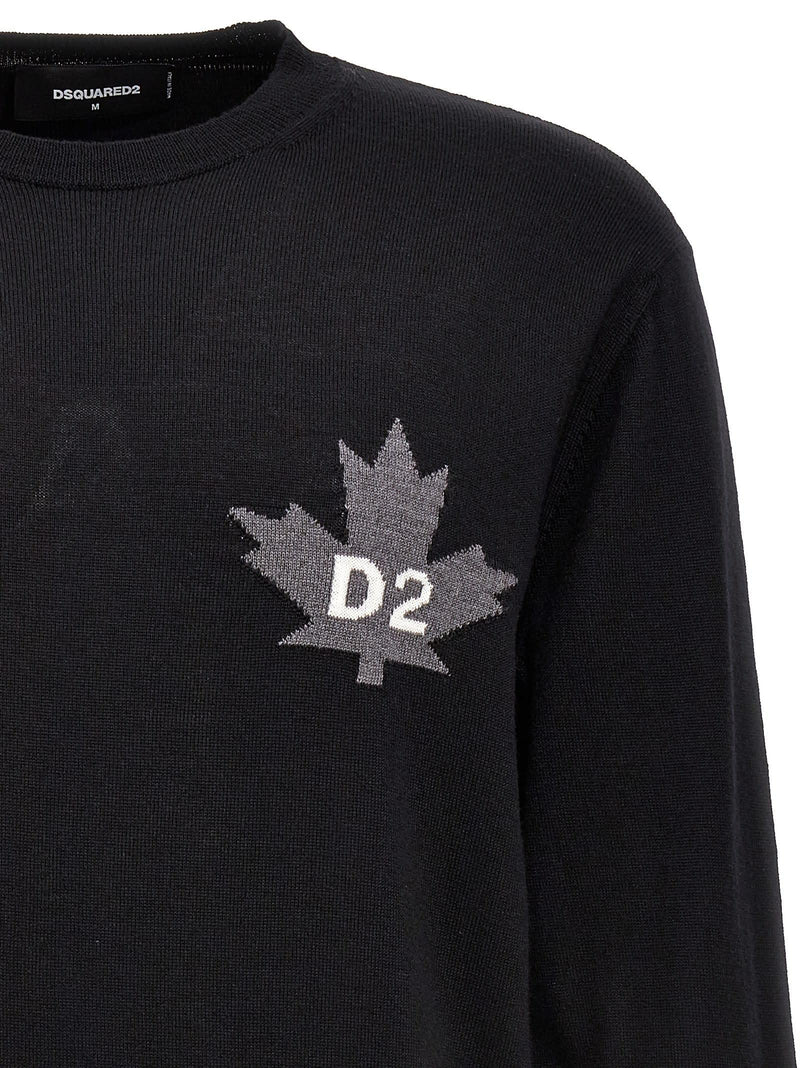 Dsquared2 D2 Maple Leaf Pullover - Men - Piano Luigi