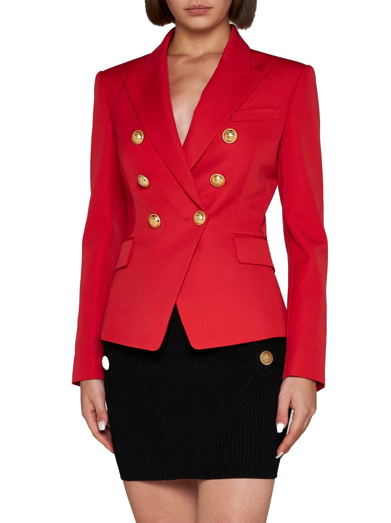 Balmain 6-button Classic Jacket - Women - Piano Luigi