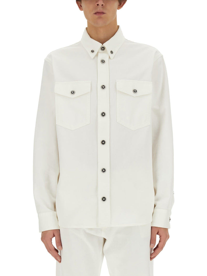 Versace Denim Shirt - Men - Piano Luigi