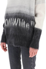 Off-White Mohair-wool Sweater - Women - Piano Luigi