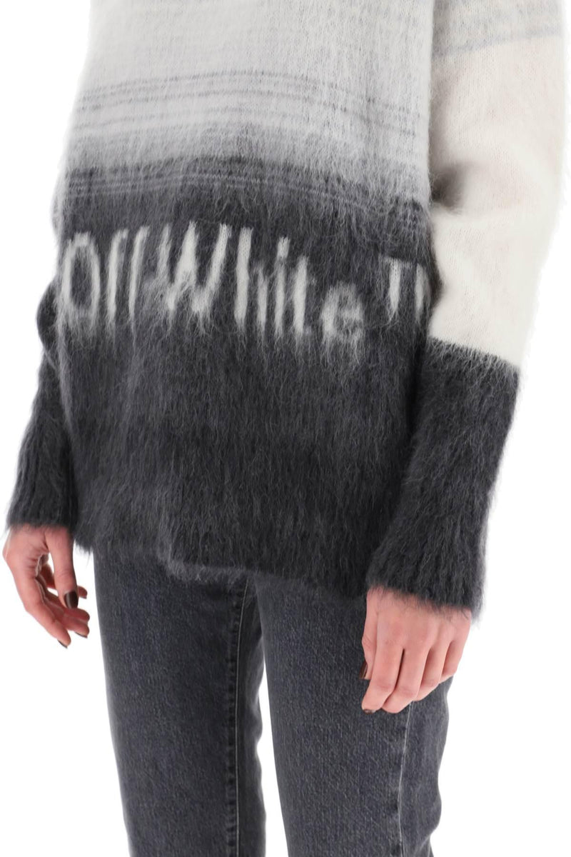 Off-White Mohair-wool Sweater - Women - Piano Luigi