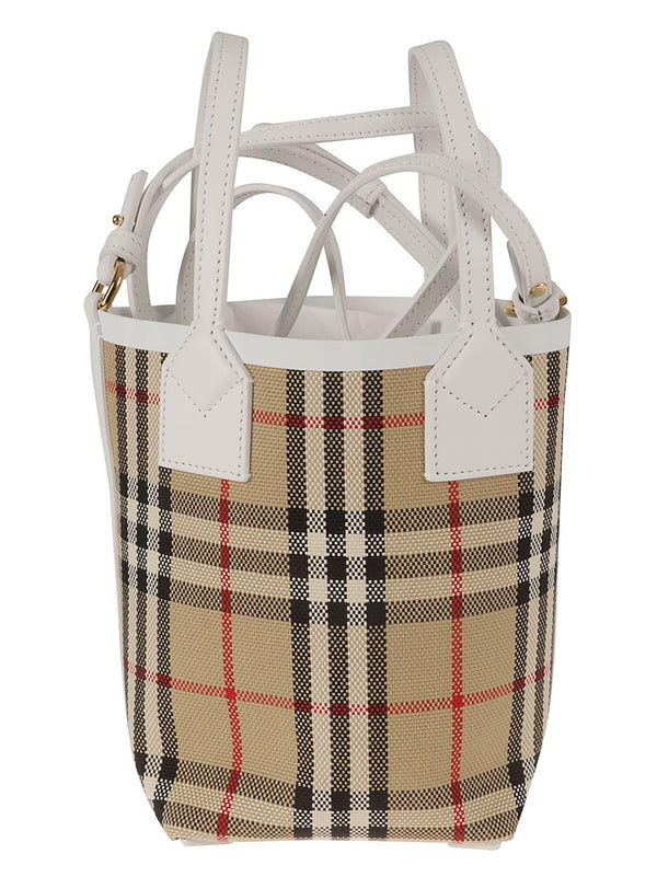 Burberry Check Bucket Bag - Women - Piano Luigi