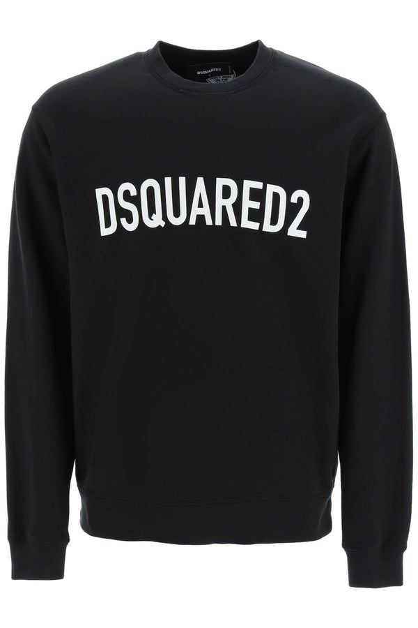 Dsquared2 Logo Print Sweatshirt - Men - Piano Luigi