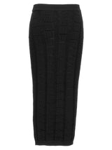 Balmain monogram Skirt - Women - Piano Luigi