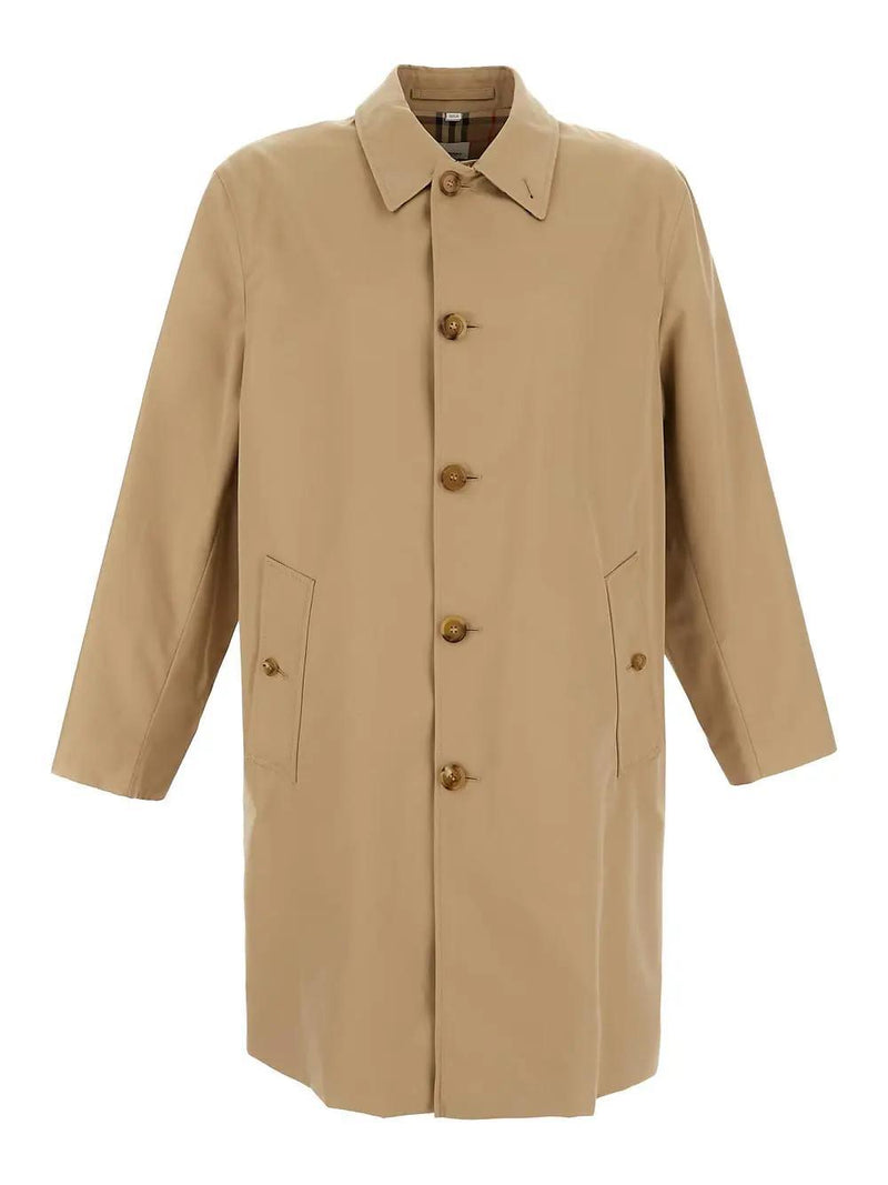 Burberry Single Breasted Coat - Men - Piano Luigi