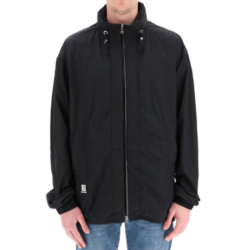 Balmain Nylon Logo Jacket - Men - Piano Luigi