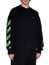 Off-White Moon Cam Arrow Sweatshirt - Men - Piano Luigi